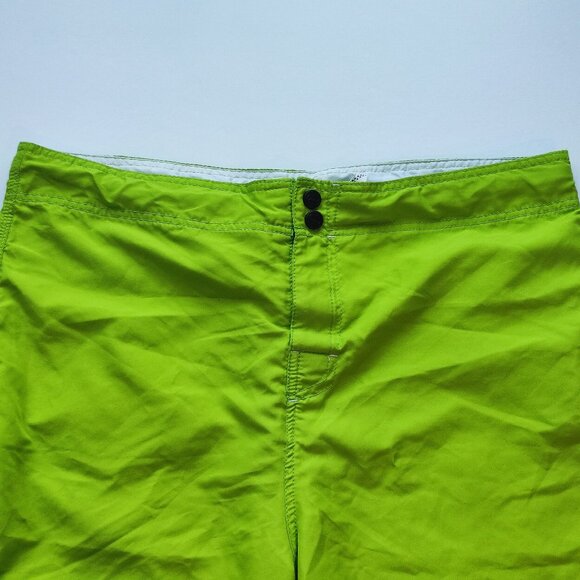 Ecko Unlimited board short men's size 34 neon green embroidered - Picture 2 of 11